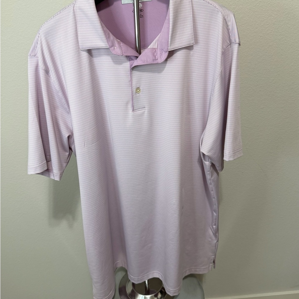 Greg Norman Collection Lavender Polo Shirt M3